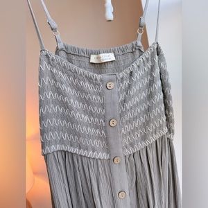 Women’s Small Shoulder Strap Maxi Dress